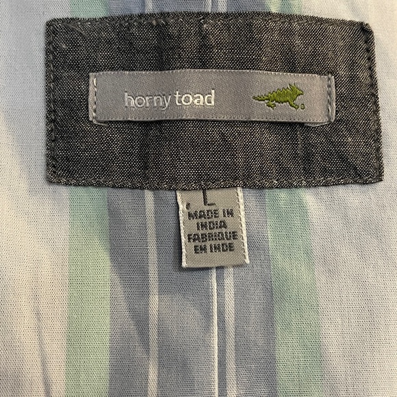 Horny Toad Gray Plaid Lined Organic Cotton Blend One Button Blazer Women Large - Picture 8 of 14